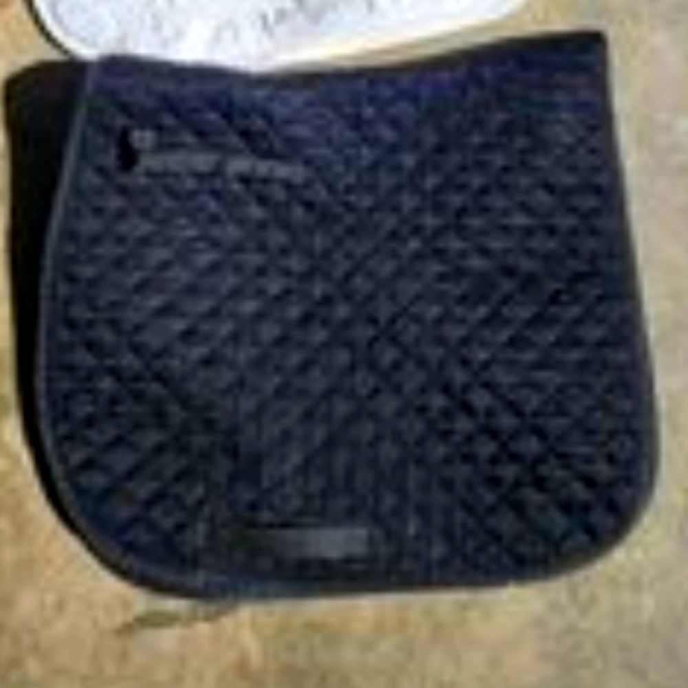 black eos dressage pad